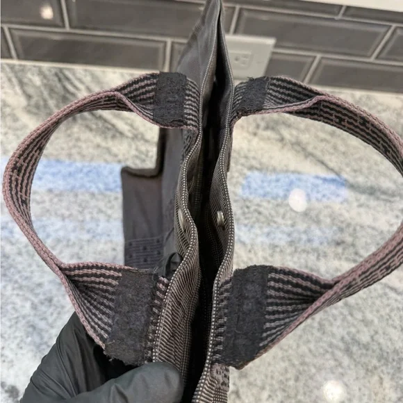 Hermes Vintage Tote Bag in Brown and Black